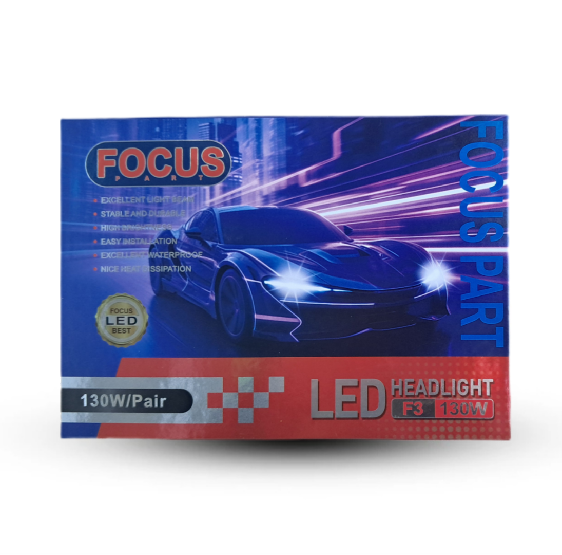 هدلایت F3 از برند FOCUS PART فوکوس پارت بسته دو عددی