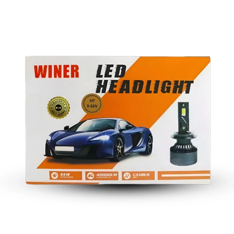 هدلایت 65W از برند WINER وینر اورجینال بسته دو عددی